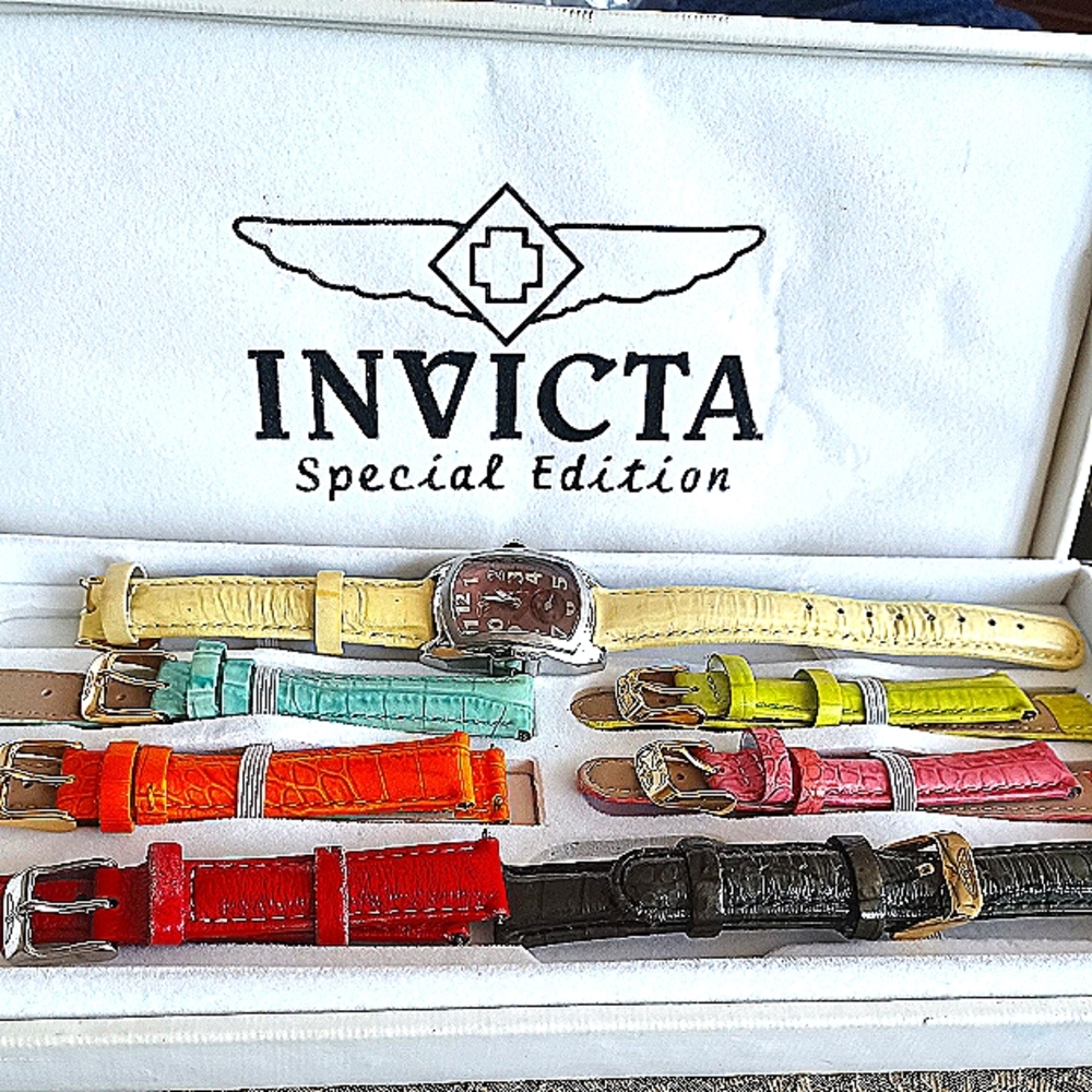 Invicta Special Edition Watch with 7 Bands